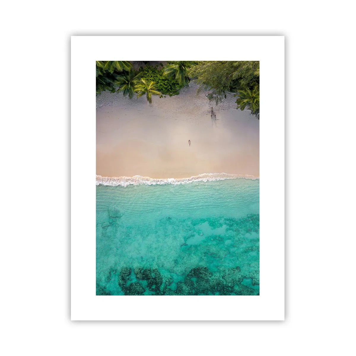 Poster - Spiaggia del paradiso - 30x40 cm
