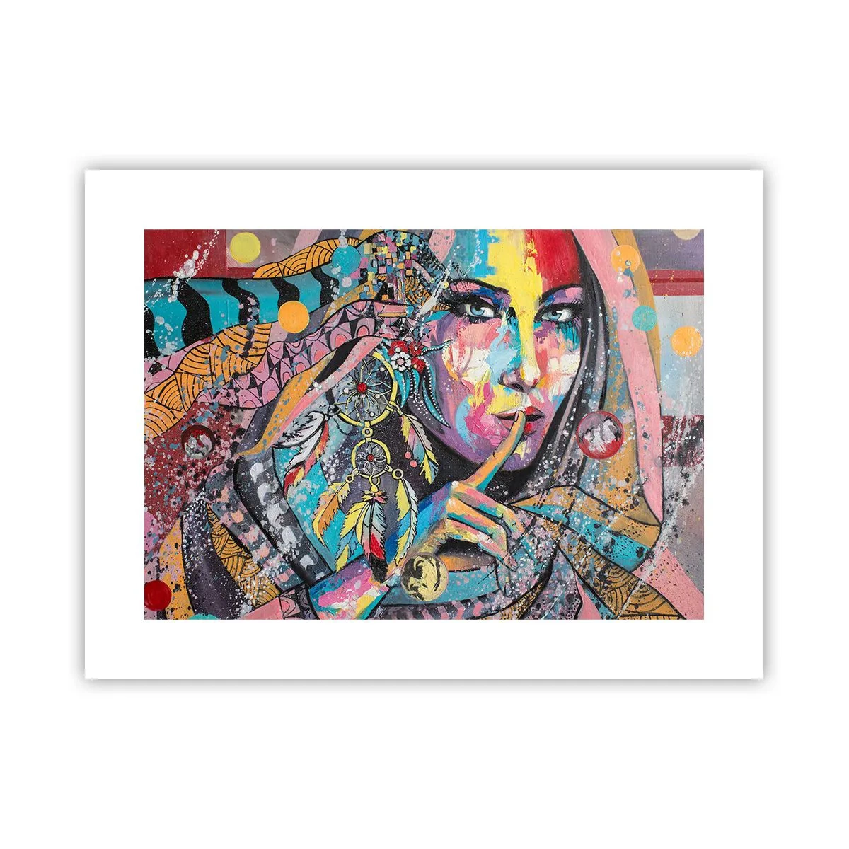 Poster - Taci, finché capirai - 40x30 cm