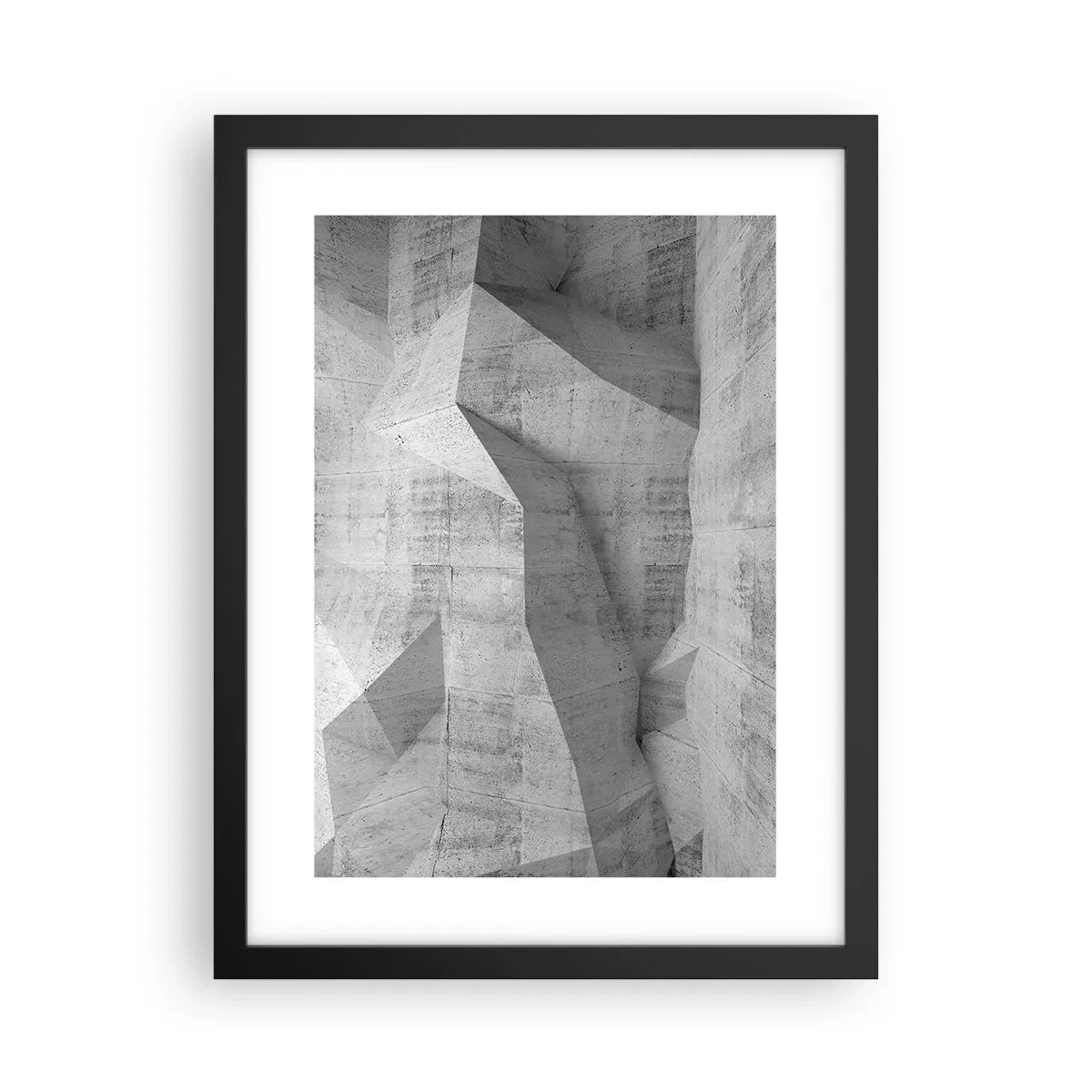 Poster in cornice nera - Una vera sfida - 30x40 cm