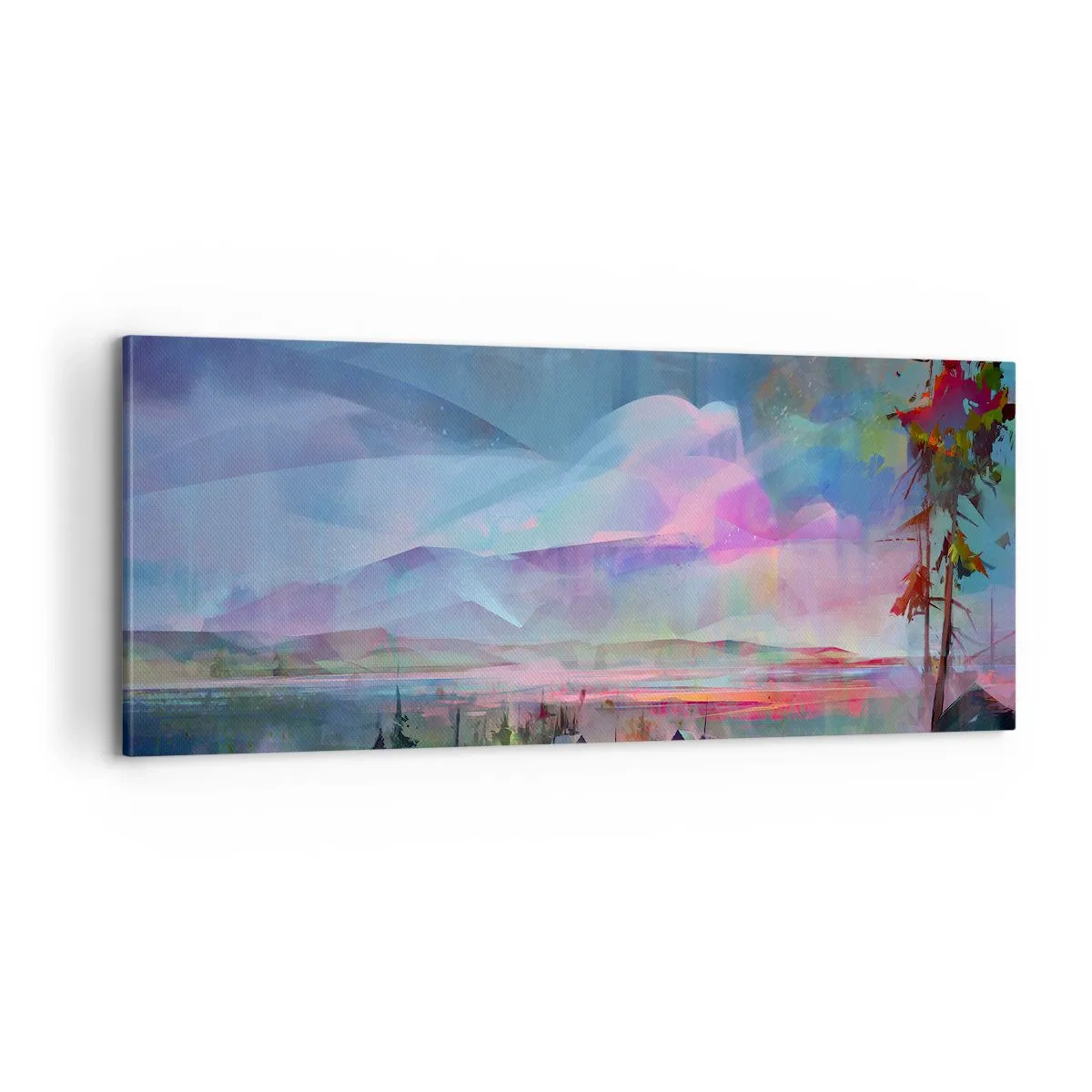 Quadro su tela - Stampe su Tela - Sotto un cielo benevolo - 100x40 cm