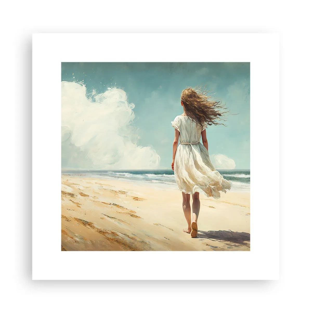 Poster - Dove sole e vento si incontrano - 30x30 cm