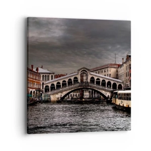 Quadro su tela - Stampe su Tela - Promessa di una sera a Venezia - 40x40 cm
