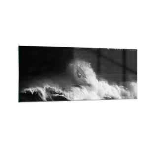 Quadro su vetro - Sfida accettata! - 100x40 cm