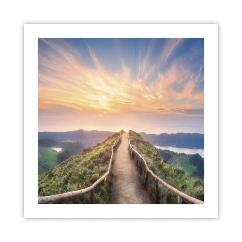 Poster - Vicino al cielo - 50x50 cm