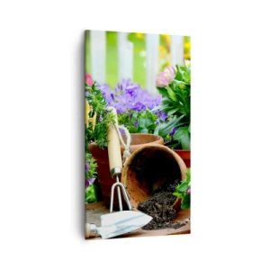 Quadro su tela - Stampe su Tela - Il giardino di Sofia - 45x80 cm