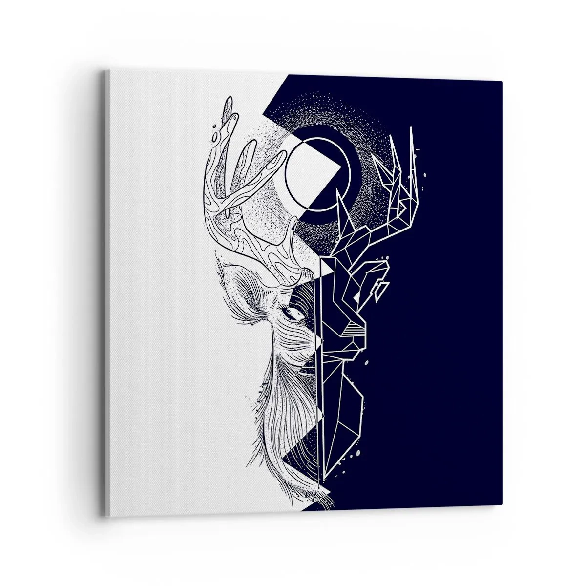 Quadro su tela - Stampe su Tela - Lotta e unità degli opposti - 70x70 cm