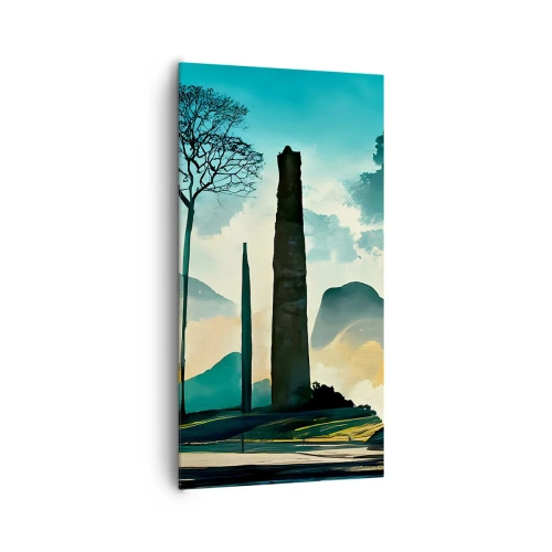 Quadro su tela - Stampe su Tela - Sempre più in alto - 65x120 cm