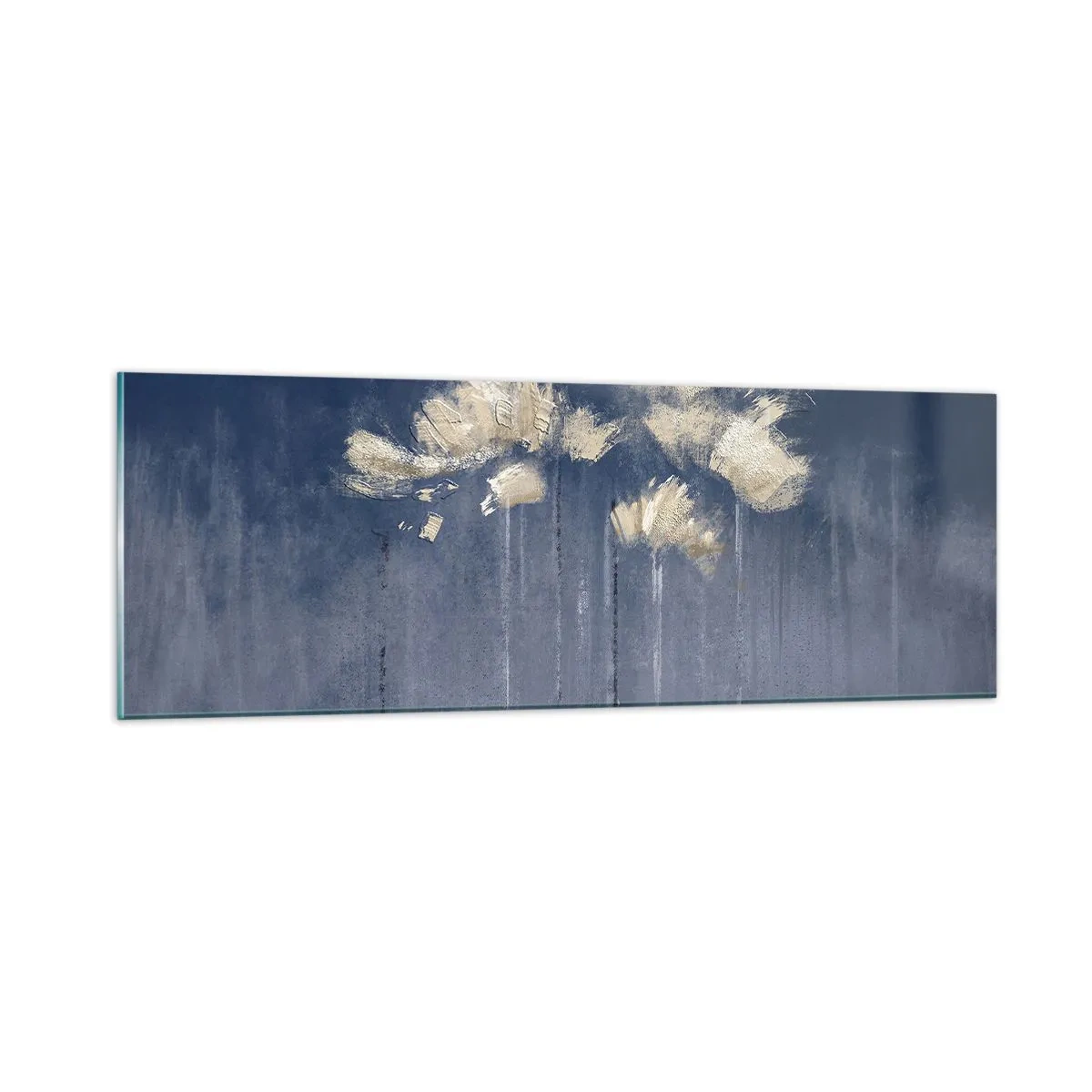 Quadro su vetro - Come petali al vento - 90x30 cm