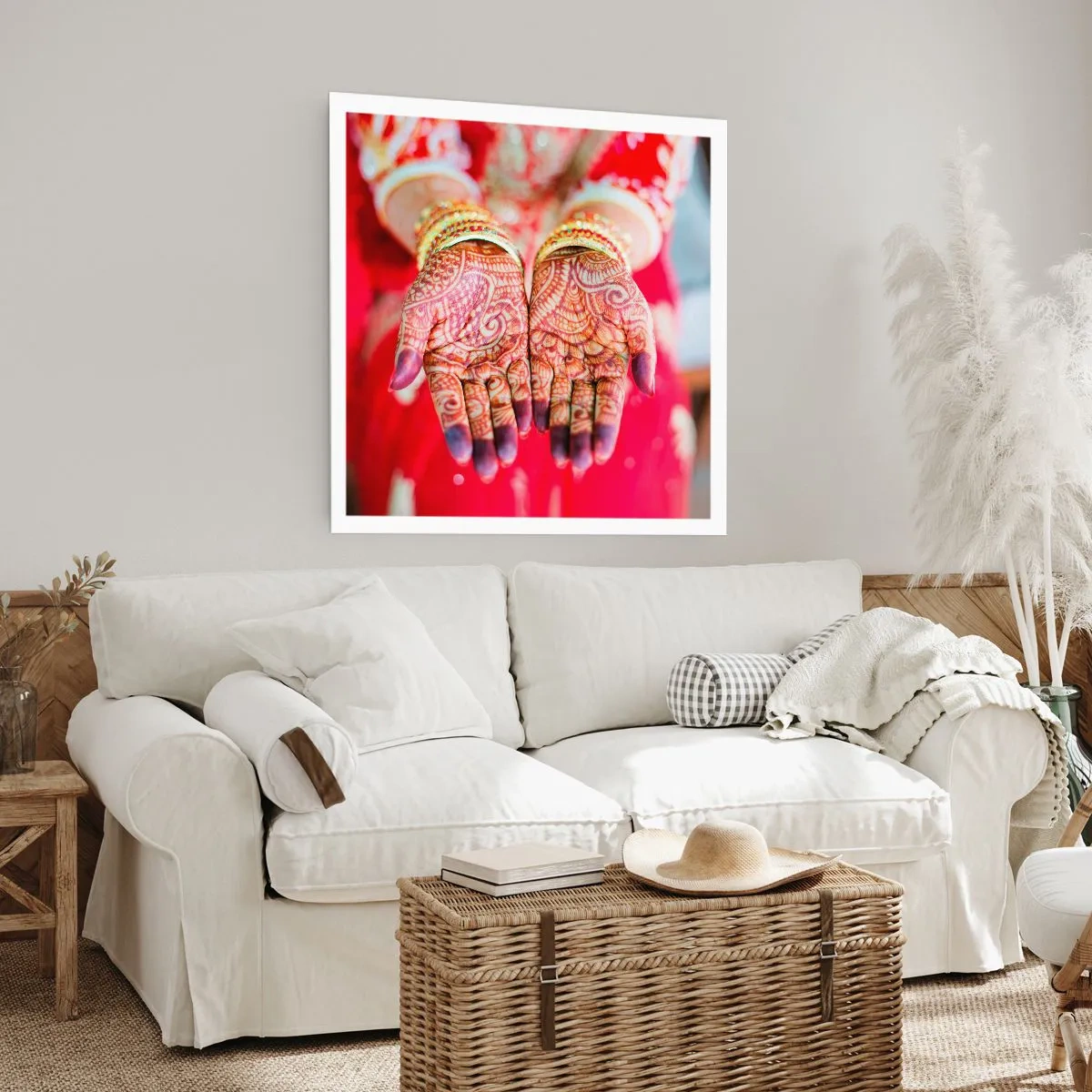 Poster - Pronta ad afferrare la fortuna - 60x60 cm
