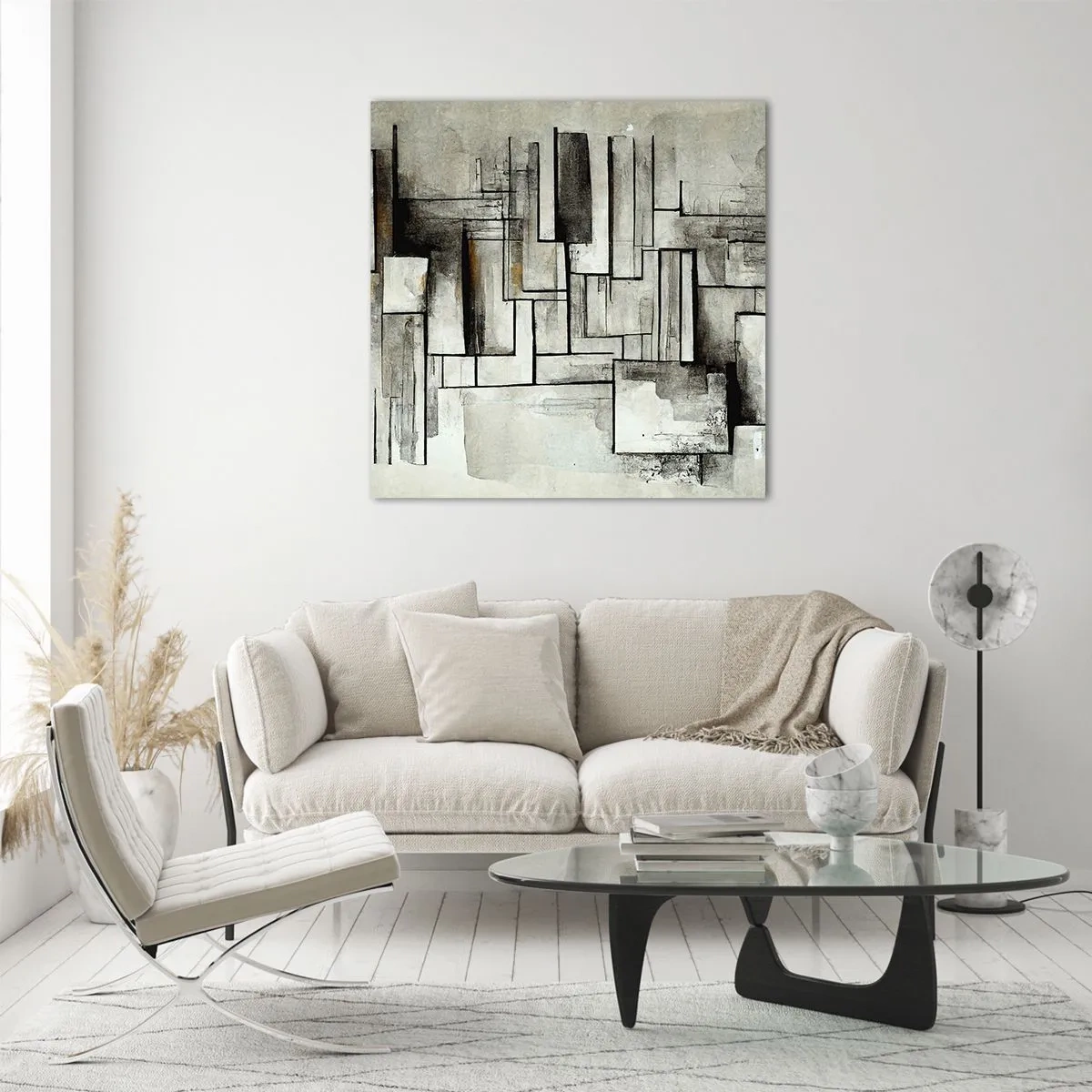 Quadro su vetro - La forza della semplicità - 30x30 cm