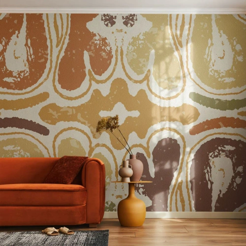 Fotomurali Premium Canvas - Astrazione sentimentale - Invecchiato, Boho, Pezzo - 500x350 cm