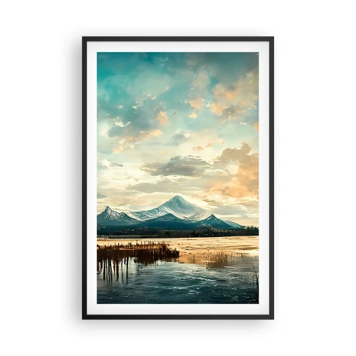 Poster in cornice nera - Sotto la protezione del cielo - 61x91 cm