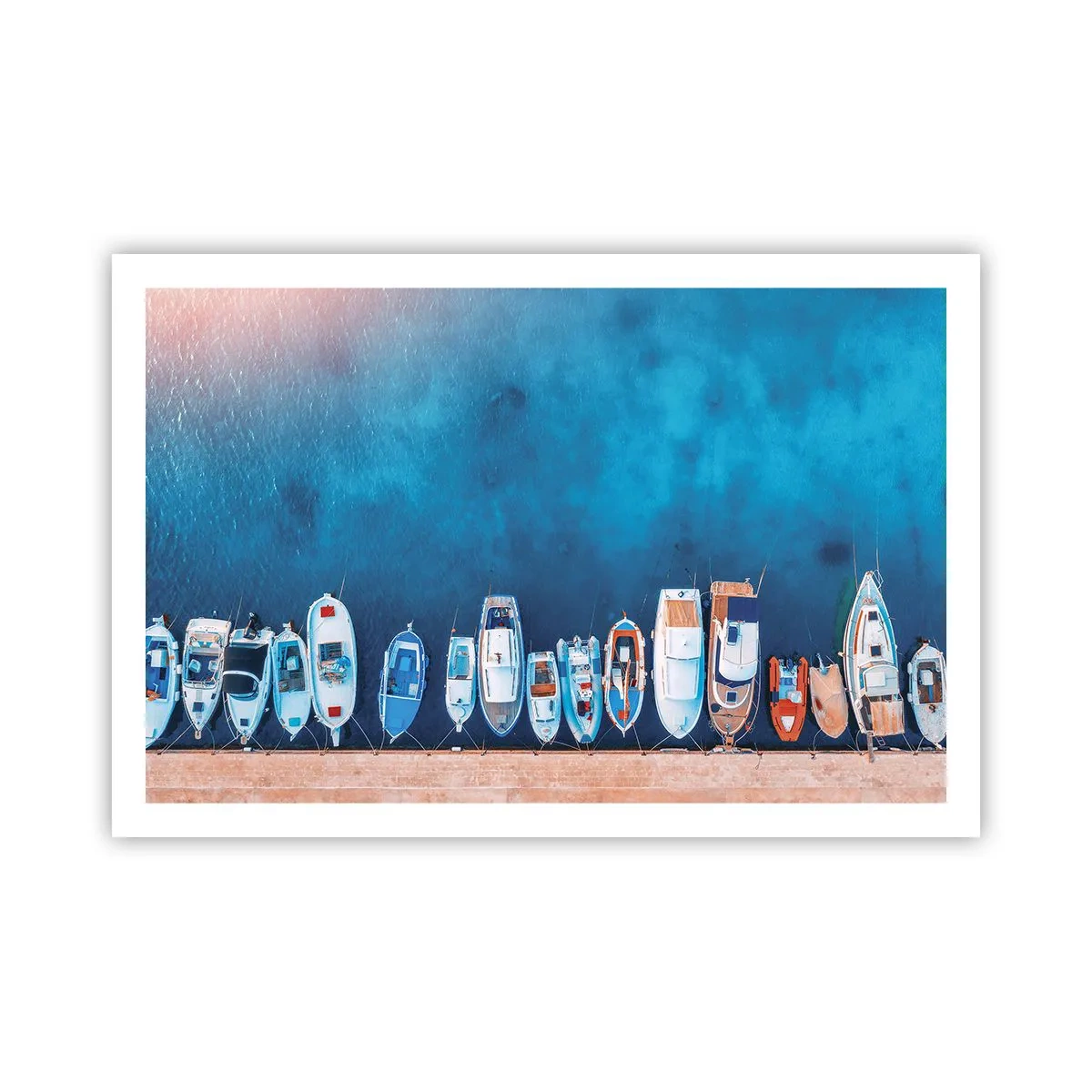 Poster - In una fila - 91x61 cm