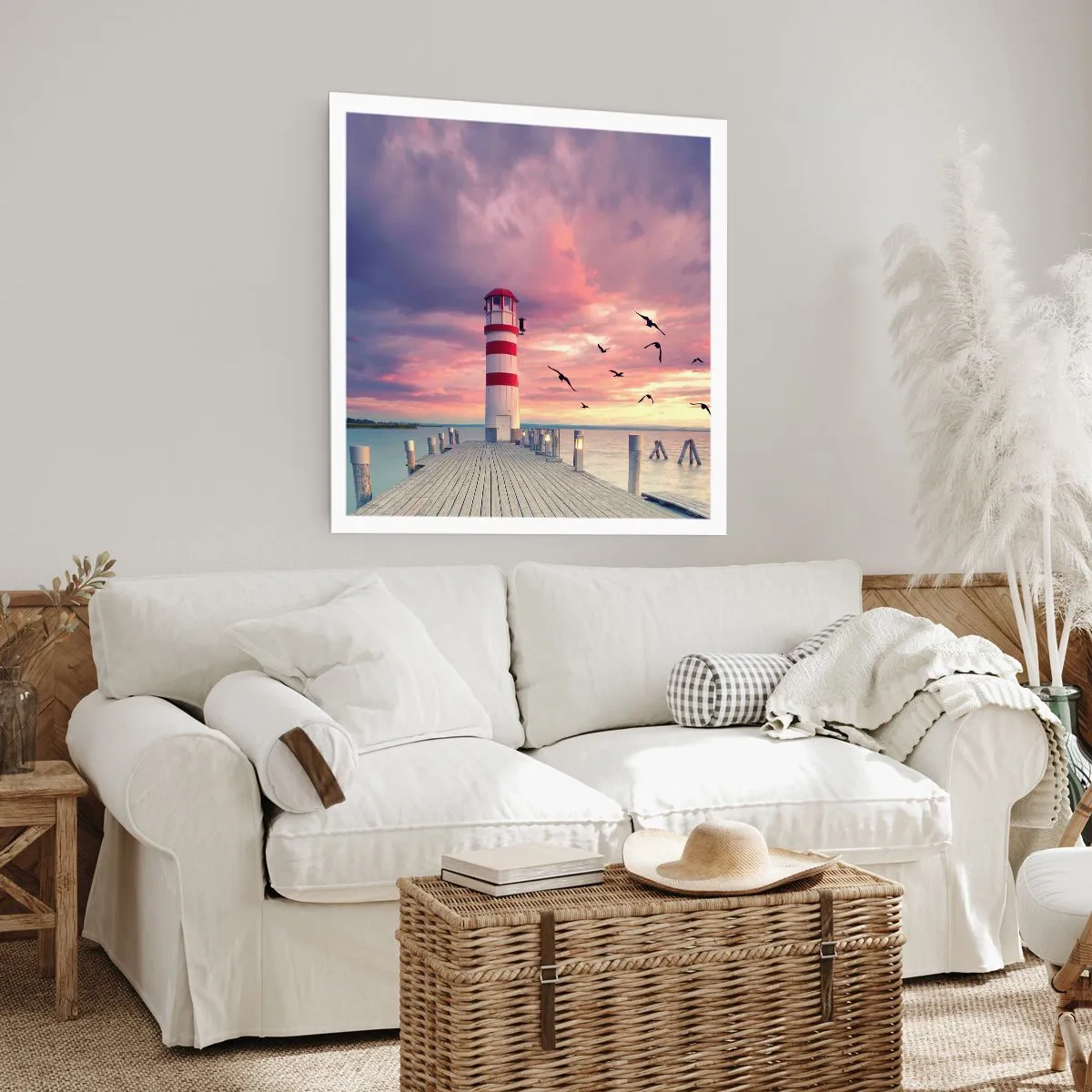 Poster - Tempo di tornare in porto - 30x30 cm