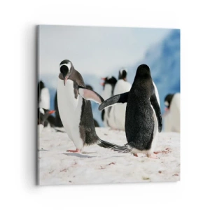 Quadro su tela - Stampe su Tela - Danza sulla neve - 70x70 cm