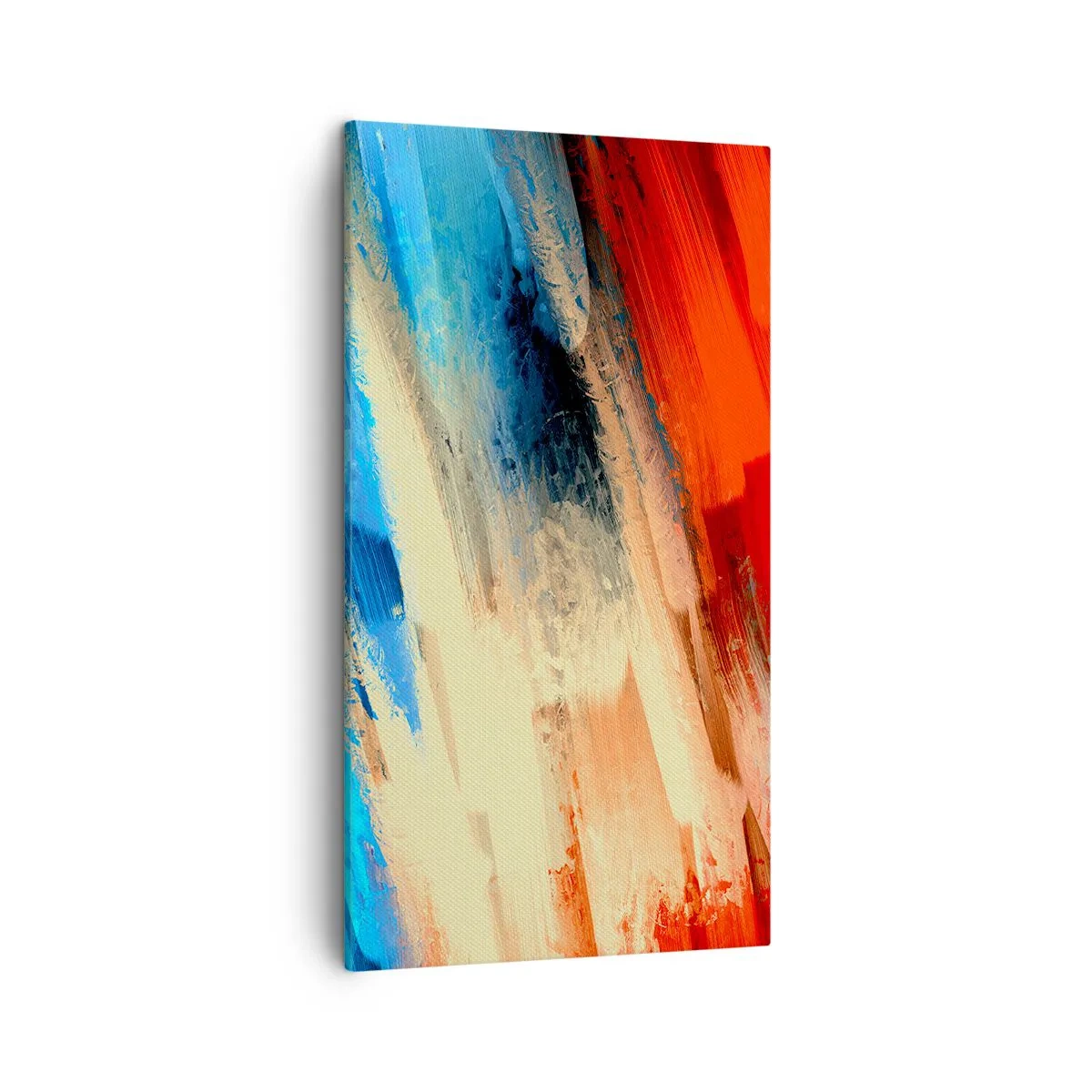Quadro su tela - Stampe su Tela - Cascata di colori - 45x80 cm