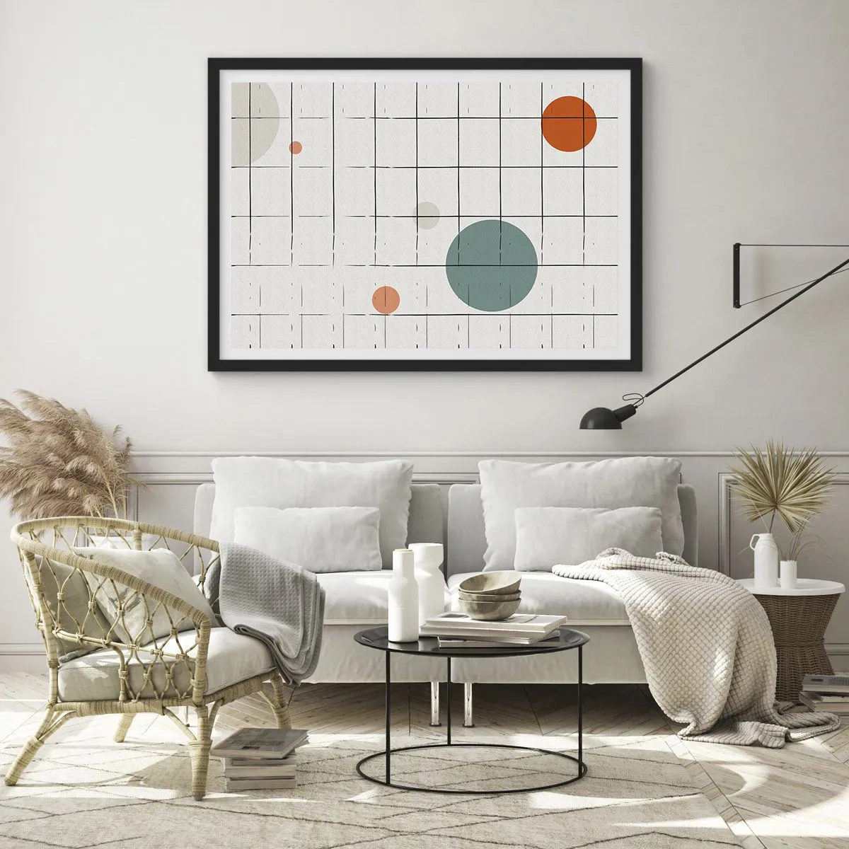 Poster in cornice nera - Prigionieri. Noi o loro? - 91x61 cm