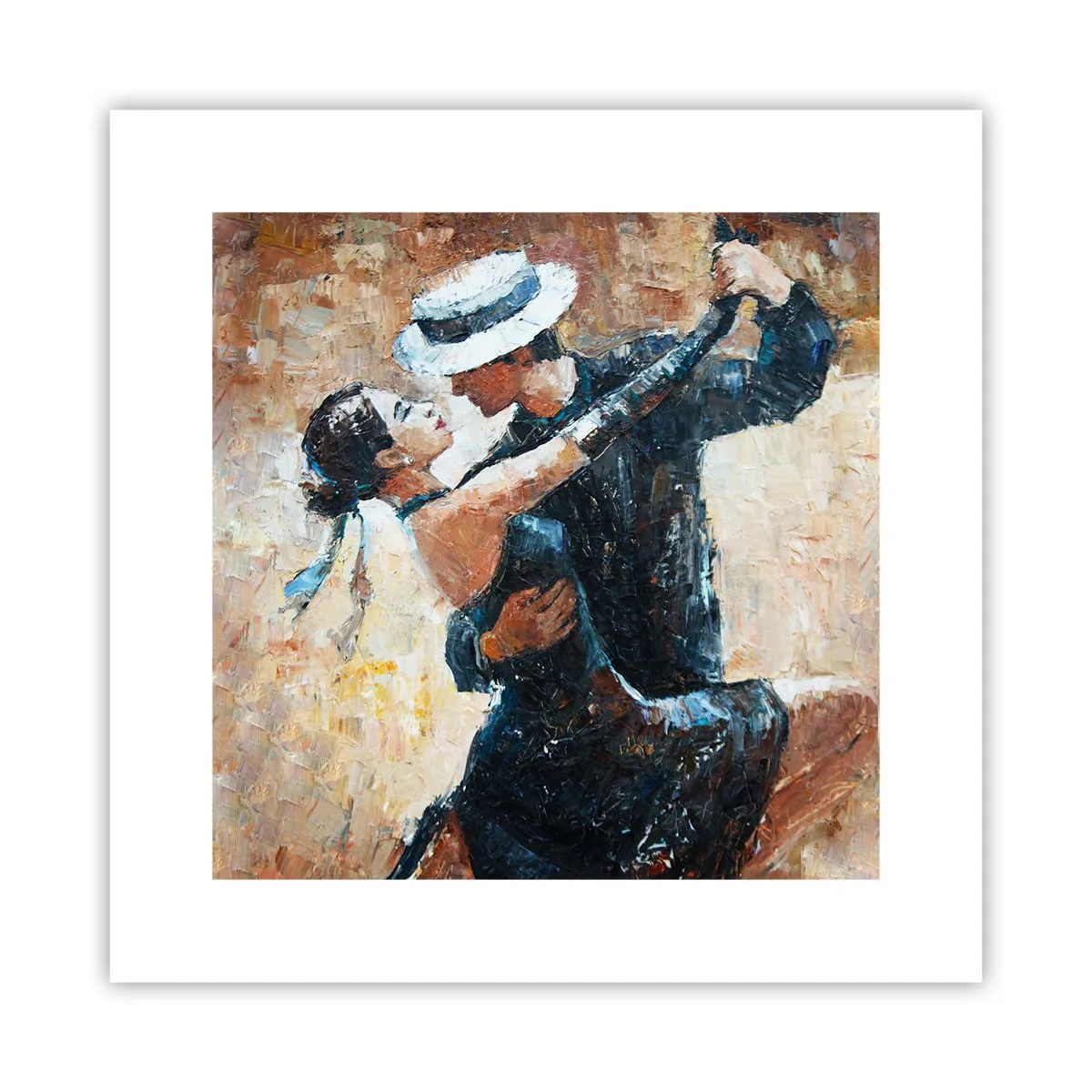 Poster - Alla Rodolfo Valentino - 30x30 cm