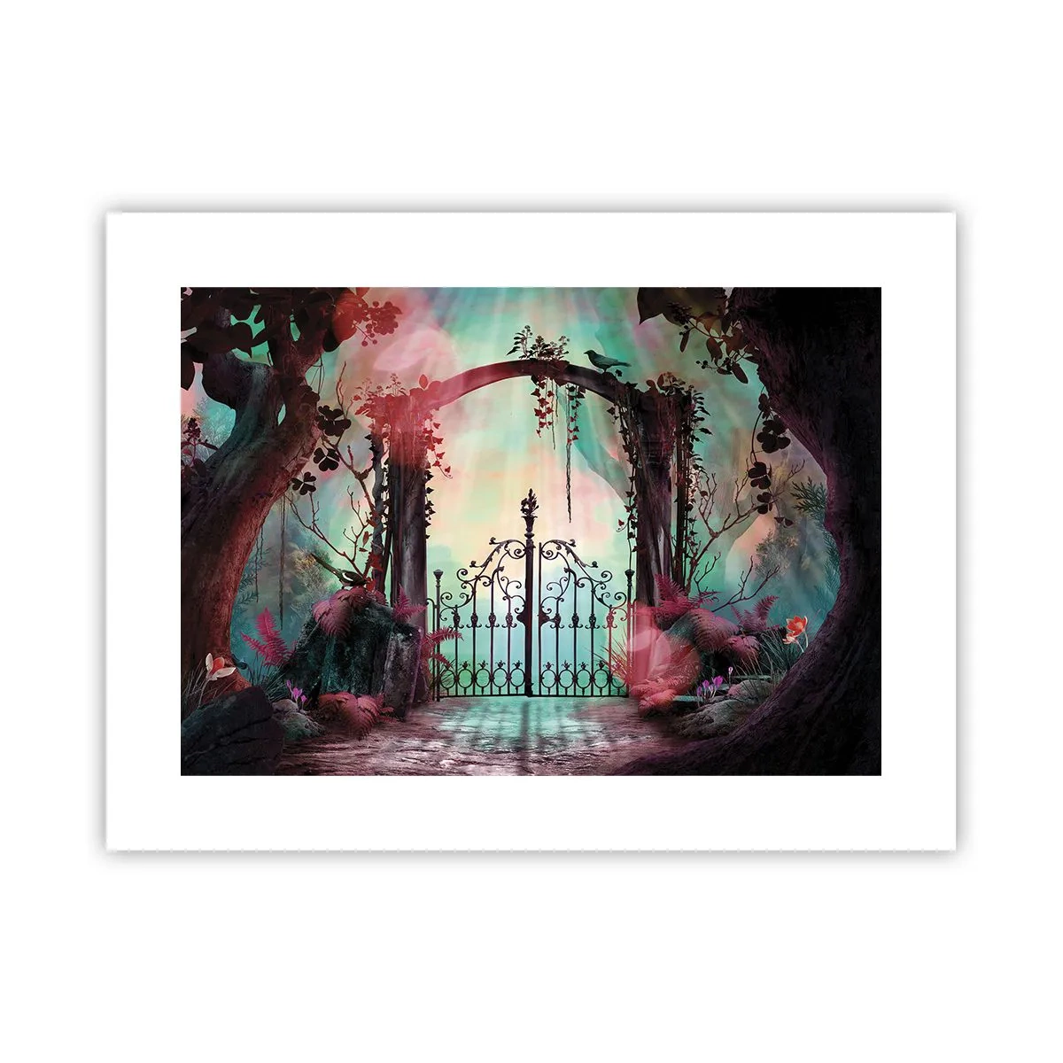 Poster - Il giardino dei misteri - 40x30 cm