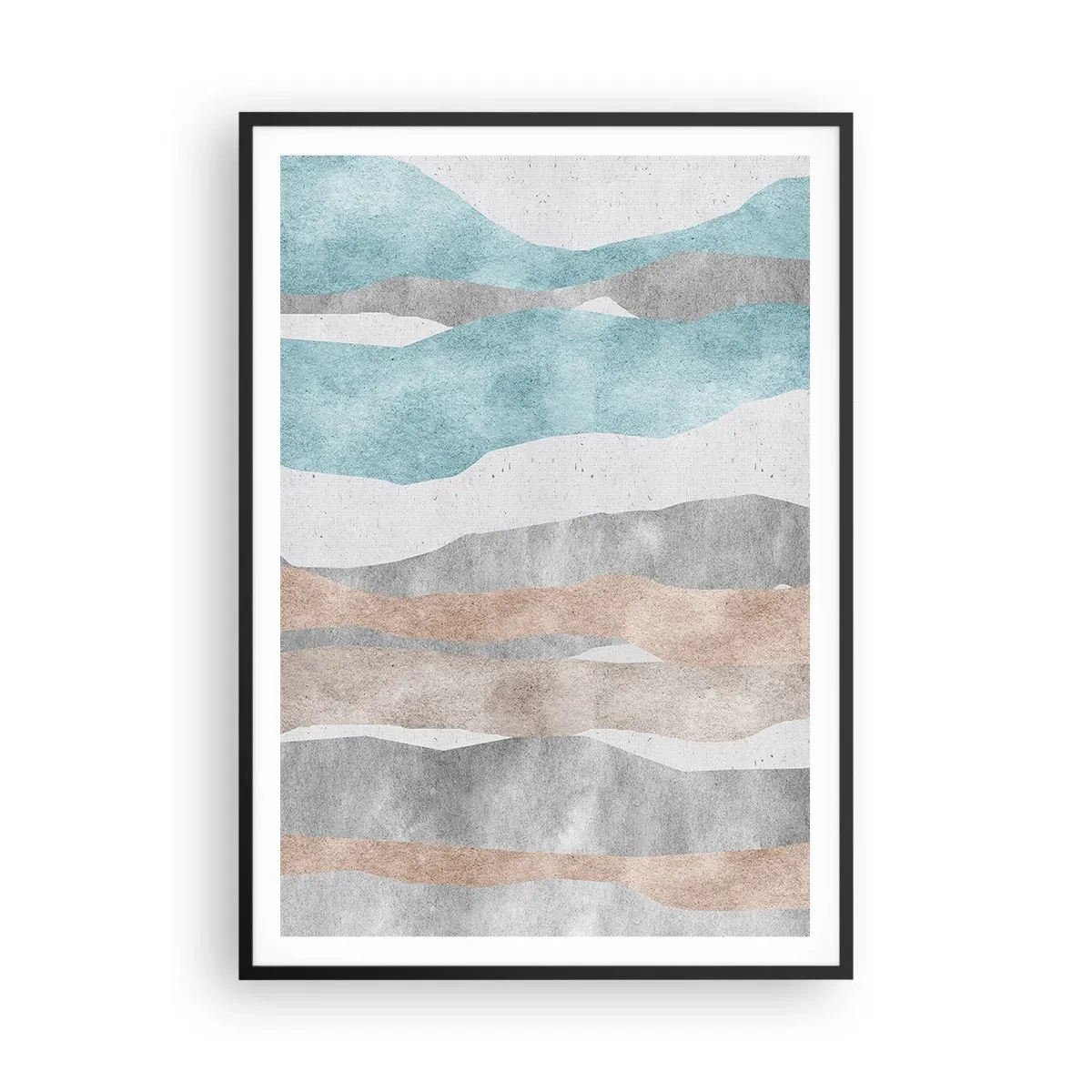 Poster in cornice nera - Studio di prossimità - 70x100 cm