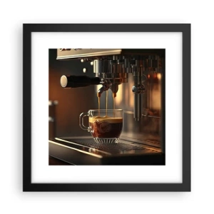 Poster in cornice nera - Miscela sensuale - 30x30 cm