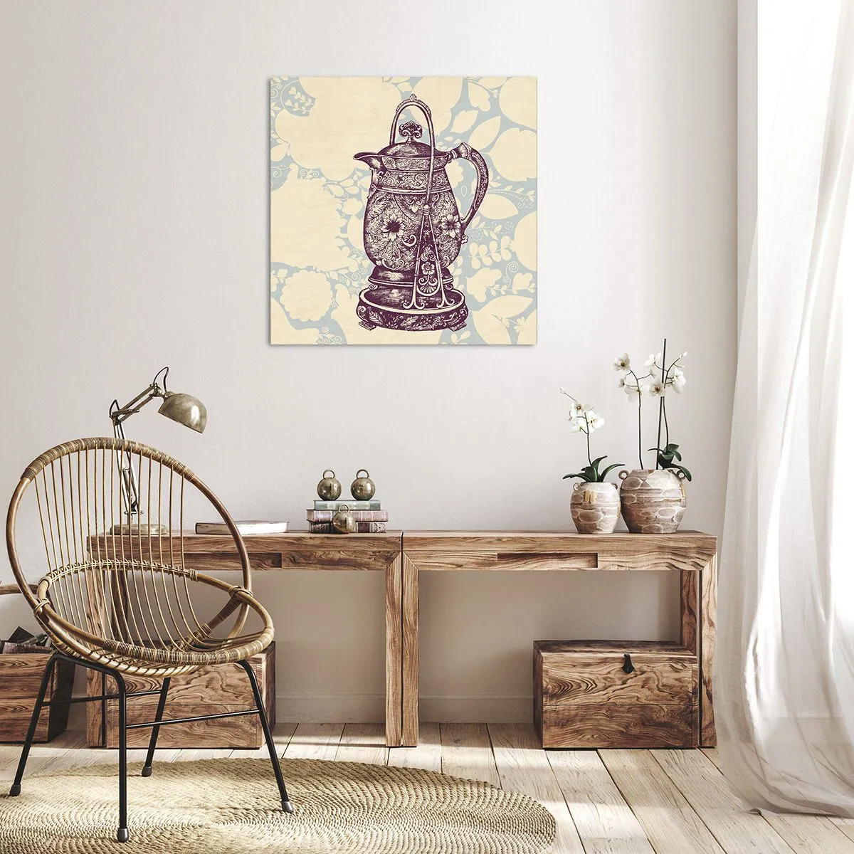 Quadro su tela - Stampe su Tela - La bellezza del quotidiano - 40x40 cm