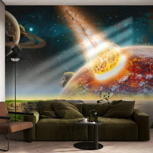 Fotomurali Autoadesivo Deluxe Sticker - Dramma cosmico - Astrazione, Paesaggio, Cosmo - 100x70 cm