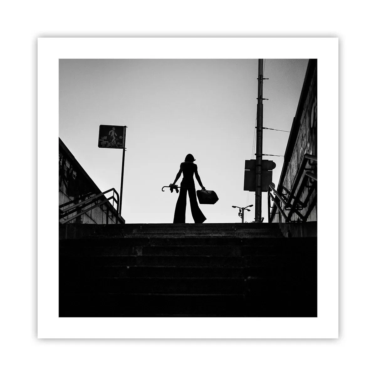 Poster - Gita cittadina - 50x50 cm