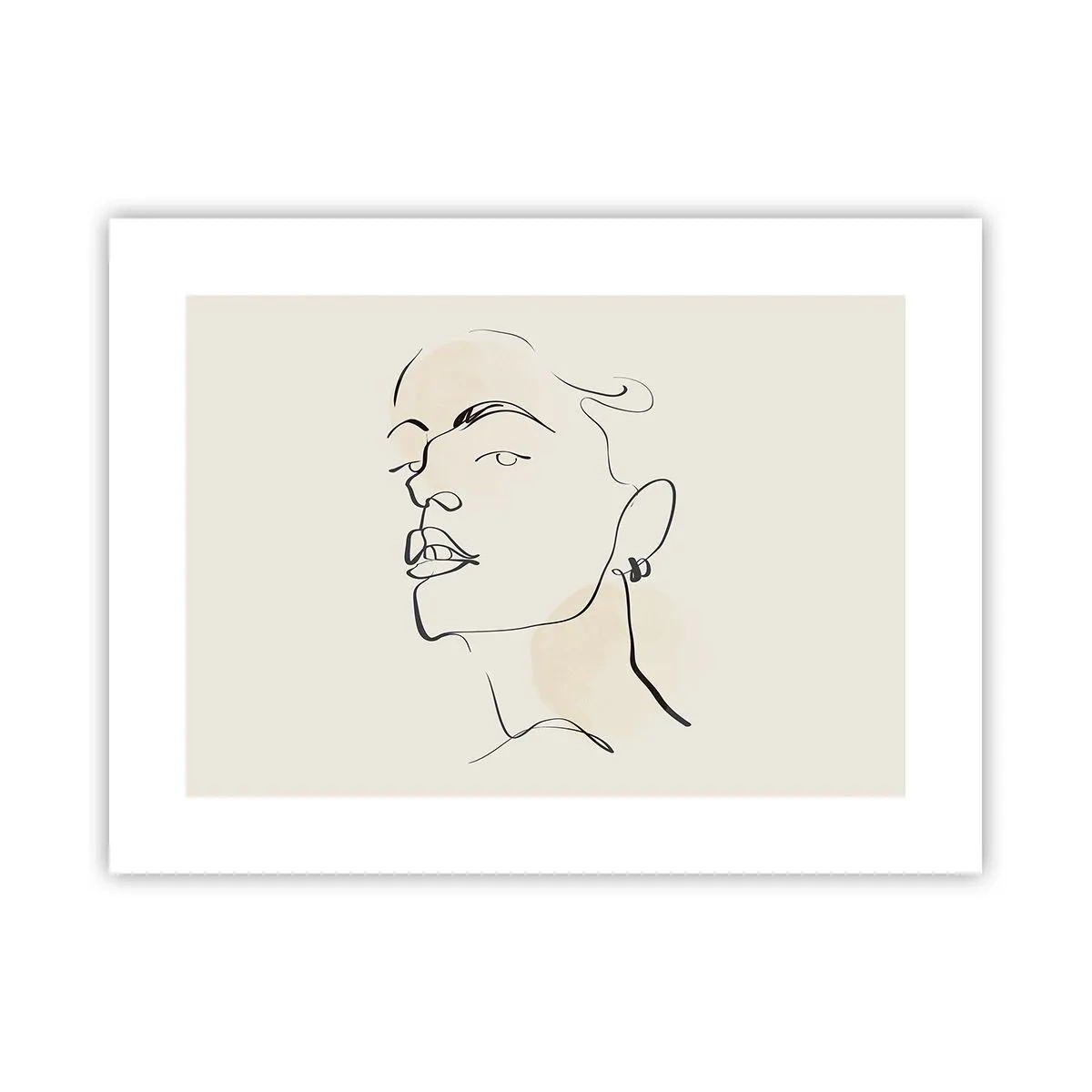 Poster - Sguardo fiero - 40x30 cm