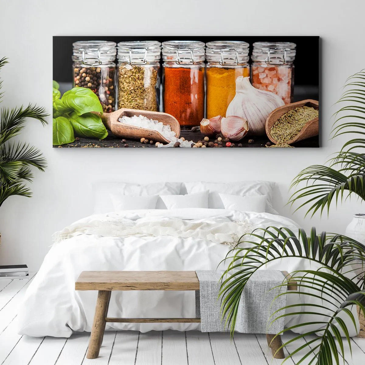 Quadro su tela - Stampe su Tela - Perché la vita abbia sapore - 100x40 cm