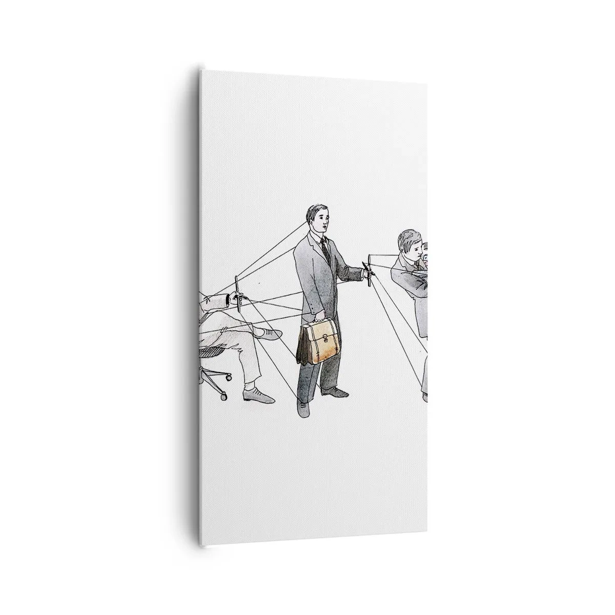 Quadro su tela - Stampe su Tela - Ognuno ha il suo padrone - 65x120 cm