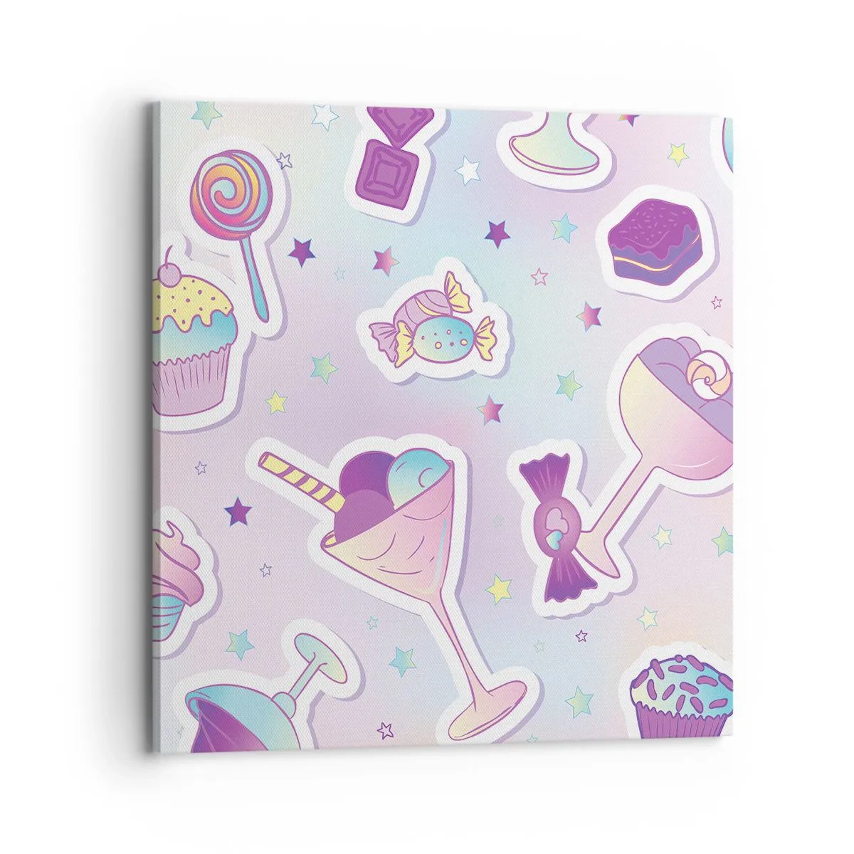 Quadro su tela - Stampe su Tela - Ogni giorno è il mio compleanno - 70x70 cm