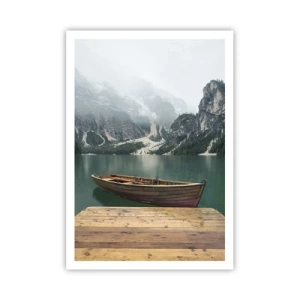 Poster - E attorno le fiere rocce - 70x100 cm