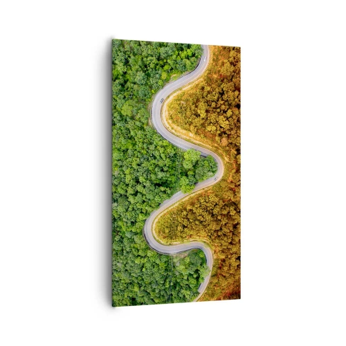 Quadro su tela - Stampe su Tela - Confine e separazione - 65x120 cm