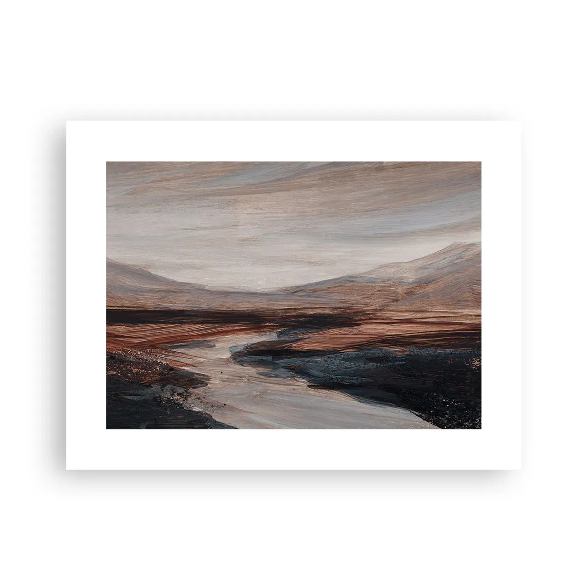 Poster - Valle tranquilla - 40x30 cm