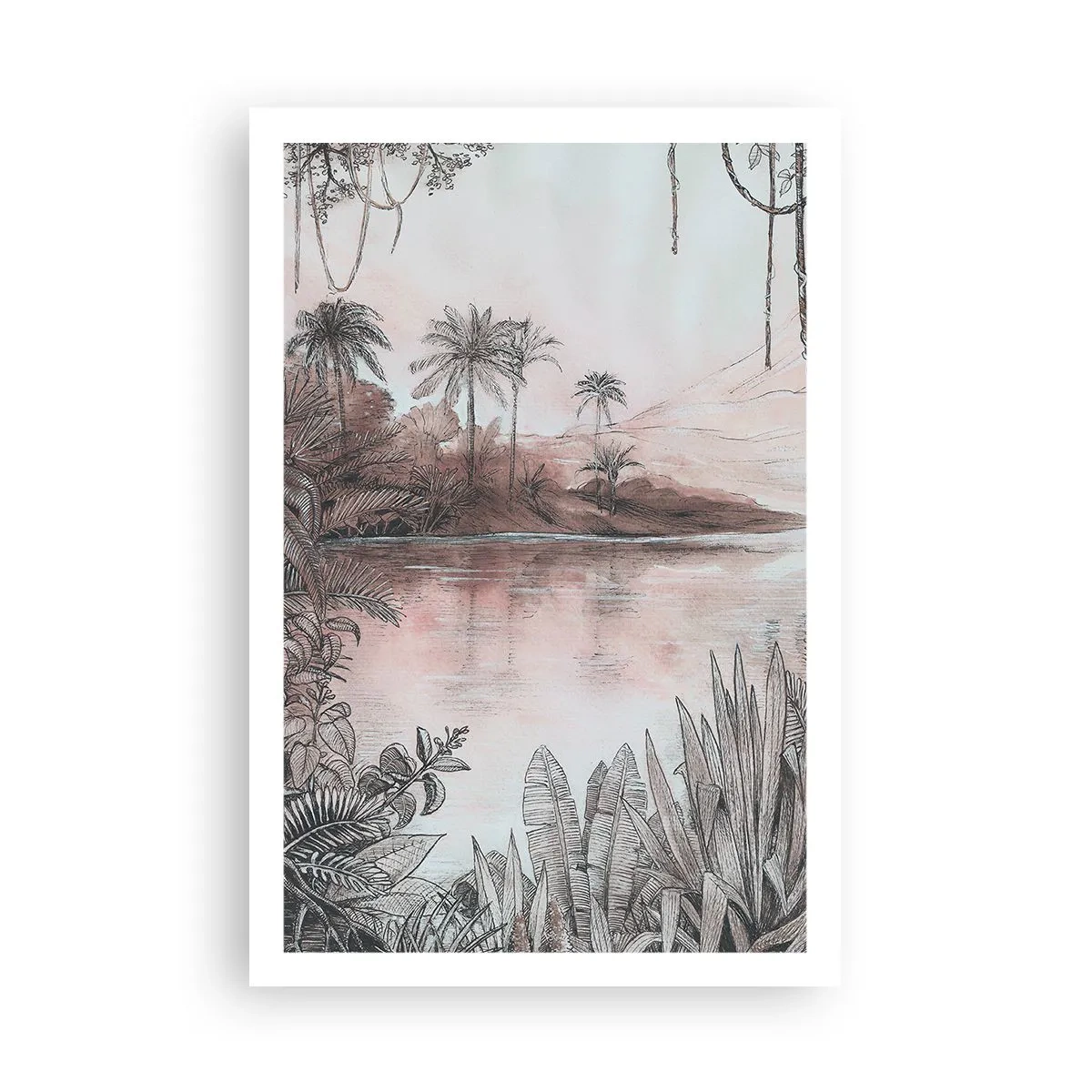 Poster - Diario di un esploratore del 19esimo secolo - 61x91 cm