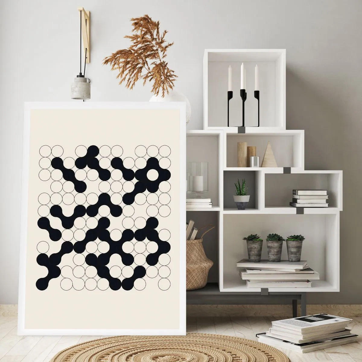 Poster - Gioco cinese: variazione - 70x100 cm