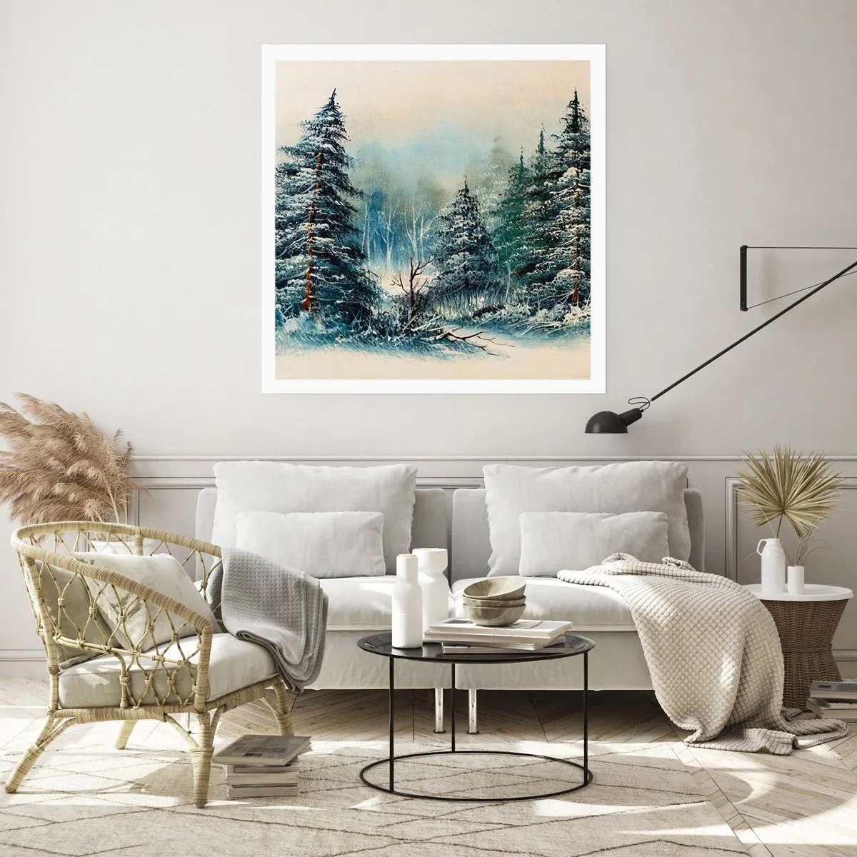 Poster - Pronti al Natale - 40x40 cm