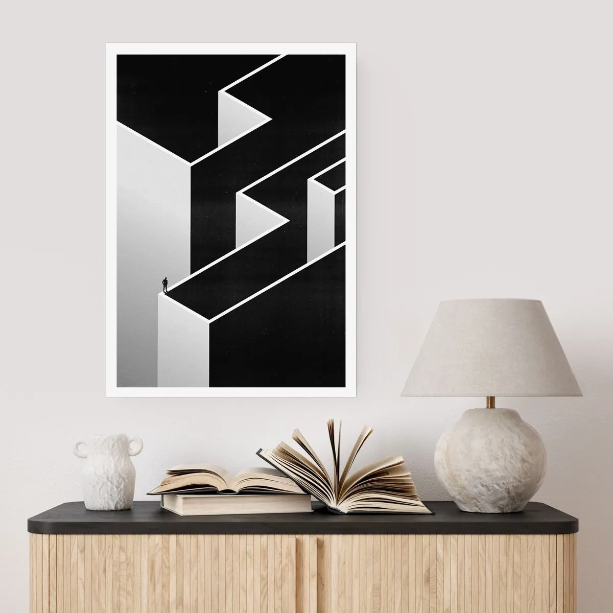 Poster - Solitudine al vertice - 61x91 cm