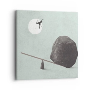 Quadro su tela - Stampe su Tela - Sogno adempiuto - 30x30 cm