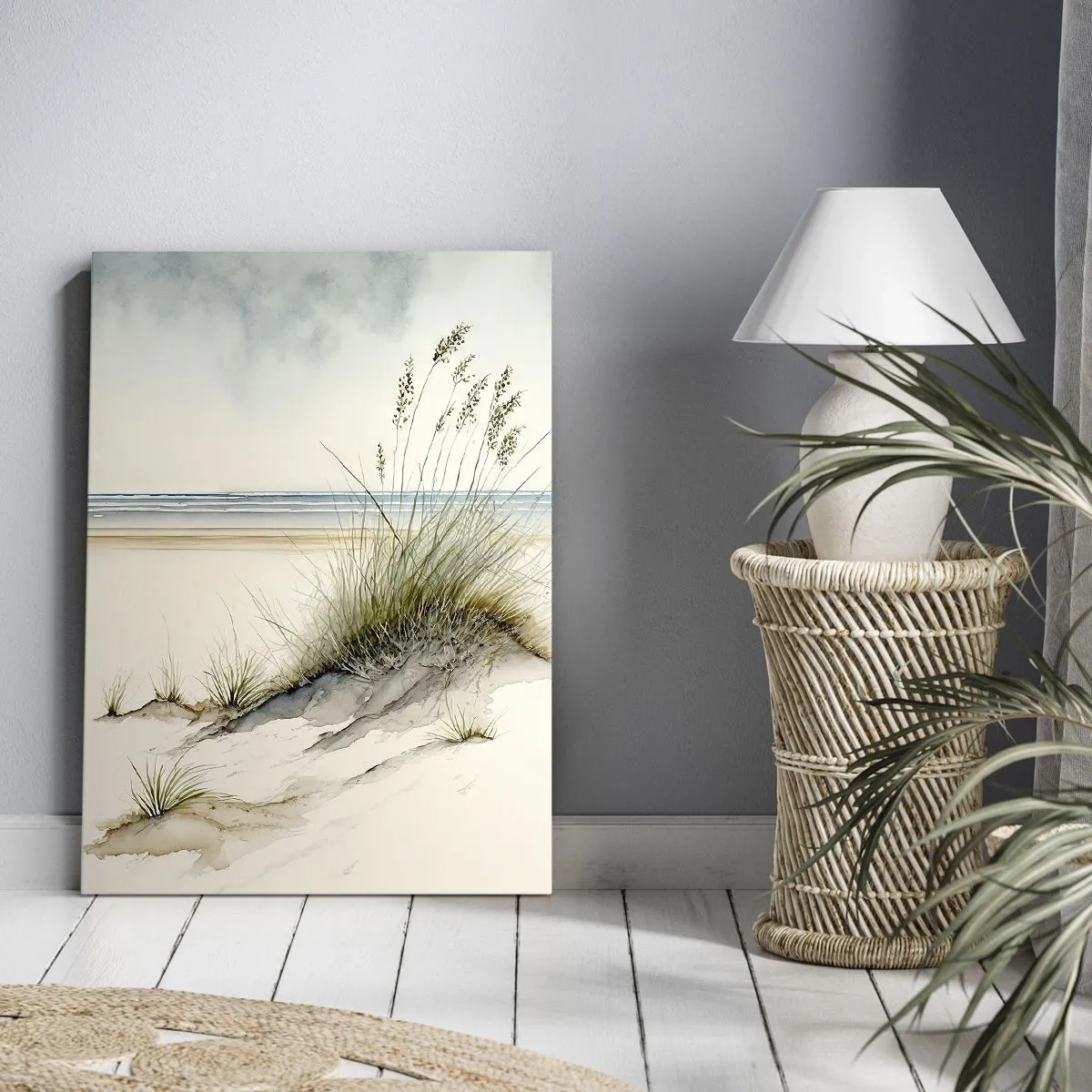 Quadro su tela - Stampe su Tela - Coccolati dal vento - 55x100 cm