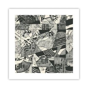 Poster - Dinamica della contemporaneità - 40x40 cm