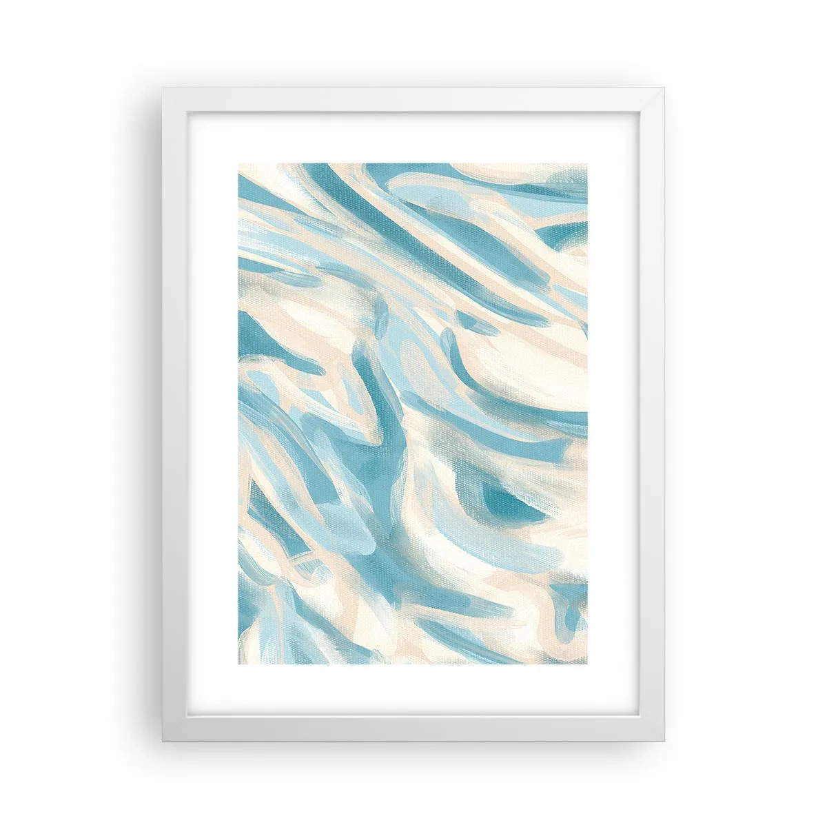 Poster in cornice bianca - Brezze primaverili - 30x40 cm