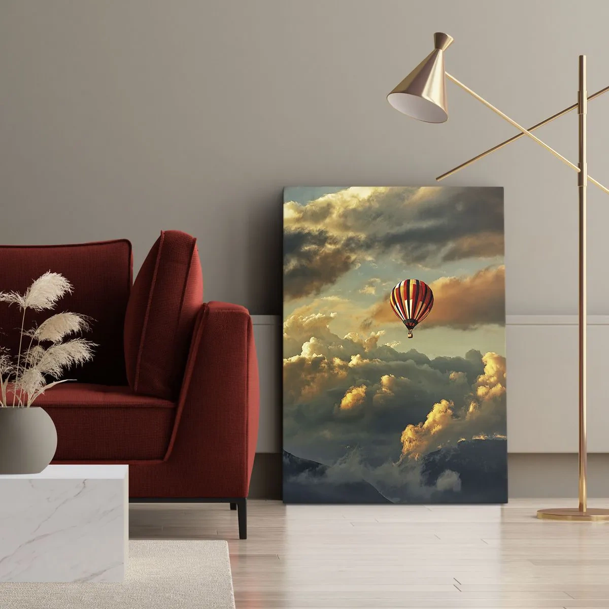 Quadro su tela - Stampe su Tela - Volo perché voglio - 65x120 cm