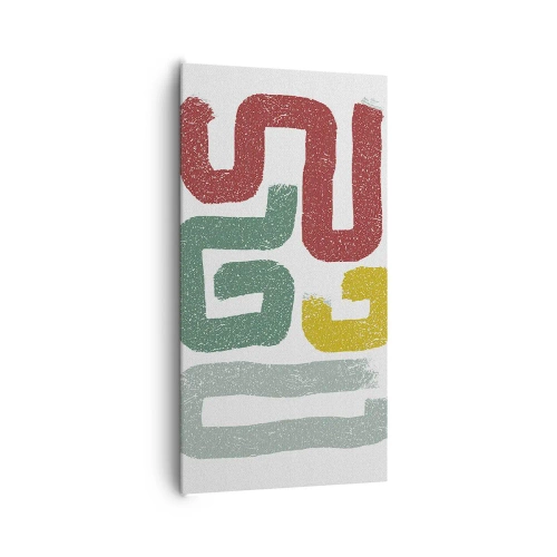 Quadro su tela - Stampe su Tela - In una lingua sconosciuta - 65x120 cm