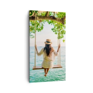 Quadro su tela - Stampe su Tela - La vita è bella - 45x80 cm