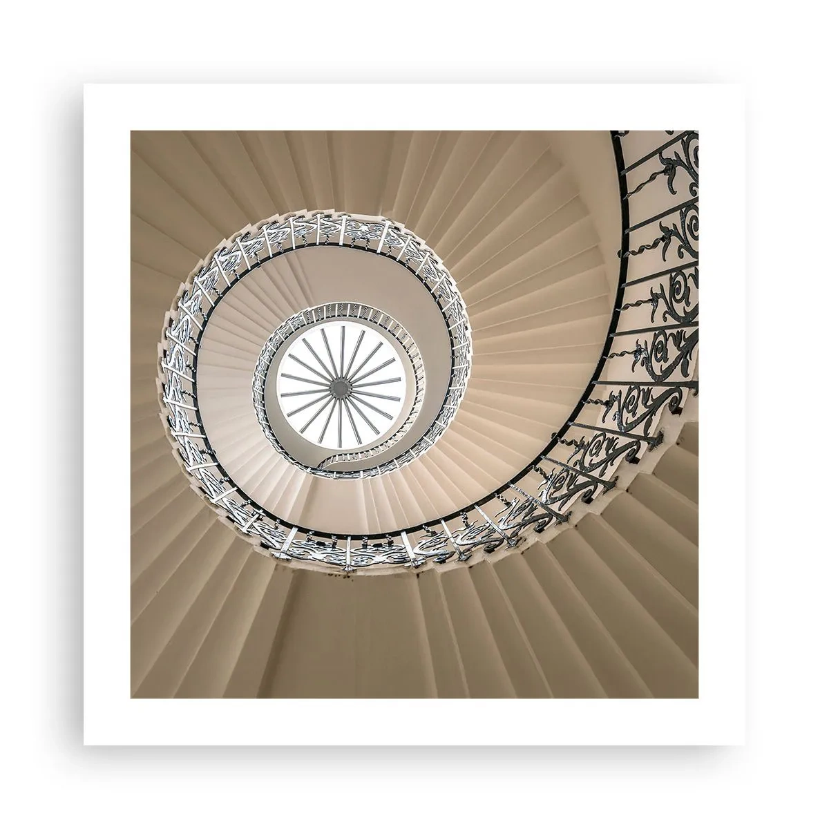 Poster - Al centro della chiocciola - 50x50 cm