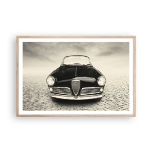 Poster in cornice rovere chiaro - Come non amarmi? - 91x61 cm