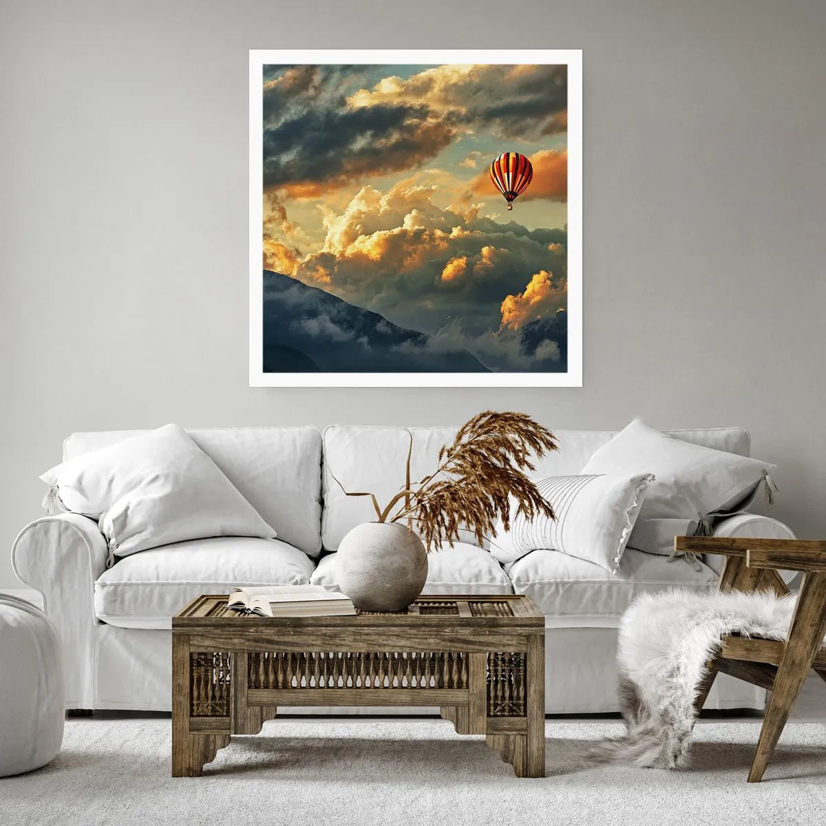 Poster - Volo perché voglio - 60x60 cm