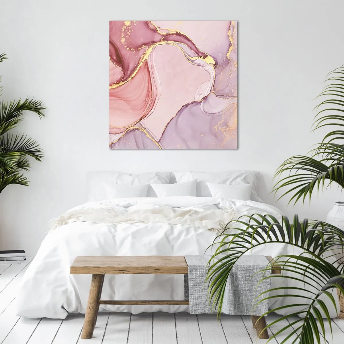 Quadro su tela - Stampe su Tela - La carezza dei colori - 40x40 cm